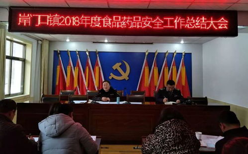 守護(hù)舌尖安全，岸門口鎮(zhèn)召開2021年度食品藥品安全監(jiān)管工作總結(jié)大會